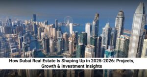 How Dubai Real Estate Is Shaping Up in 2025-2026: Projects, Growth & Investment Insights future