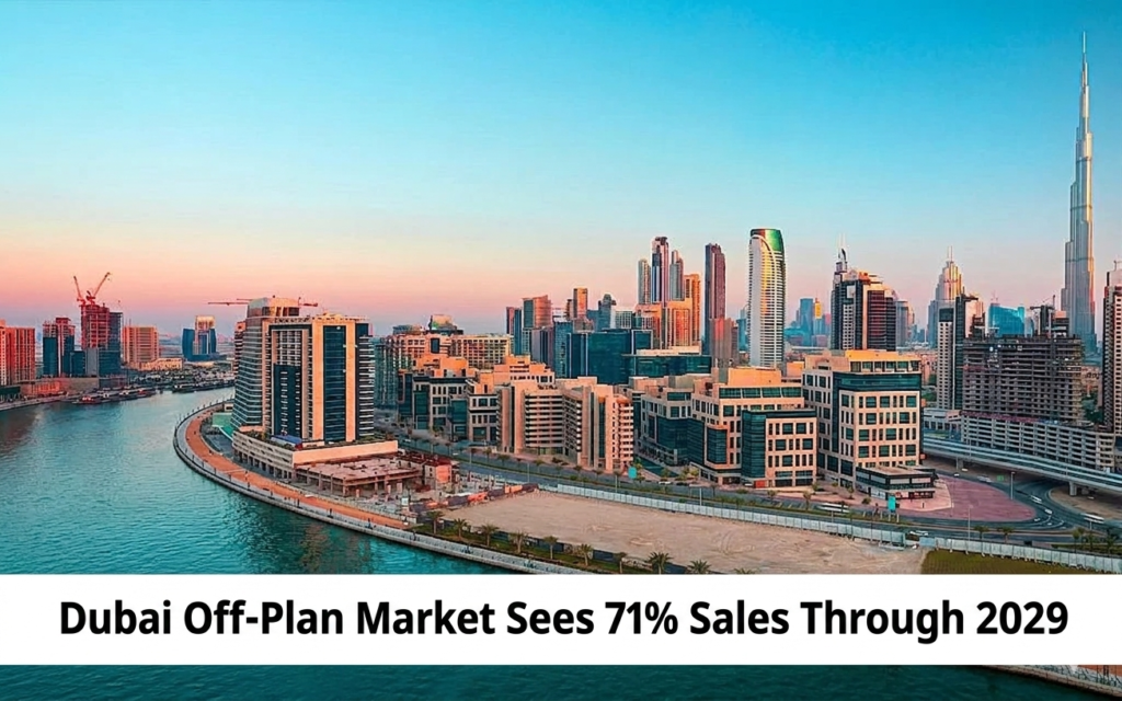 Dubai Off-Plan Market Sees 71% Sales Through 2029
