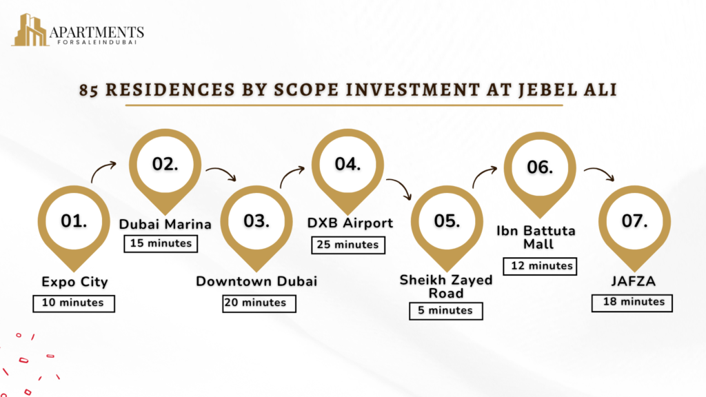 85 Residences by Scope Investment at Jebel Ali Location