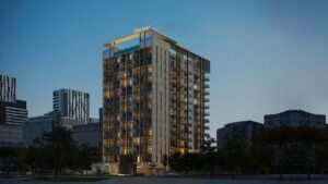 Azra Residence by Enaam Properties at Dubai Land Residence Complex featured