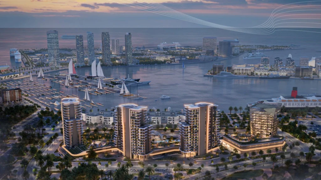 Portside Square by Ellington Properties at Rashid Yachts & Marina featured