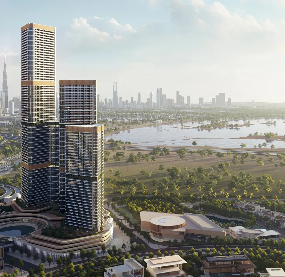 The Horizon at Sobha Central by Sobha Realty at Jebel Ali Village featured