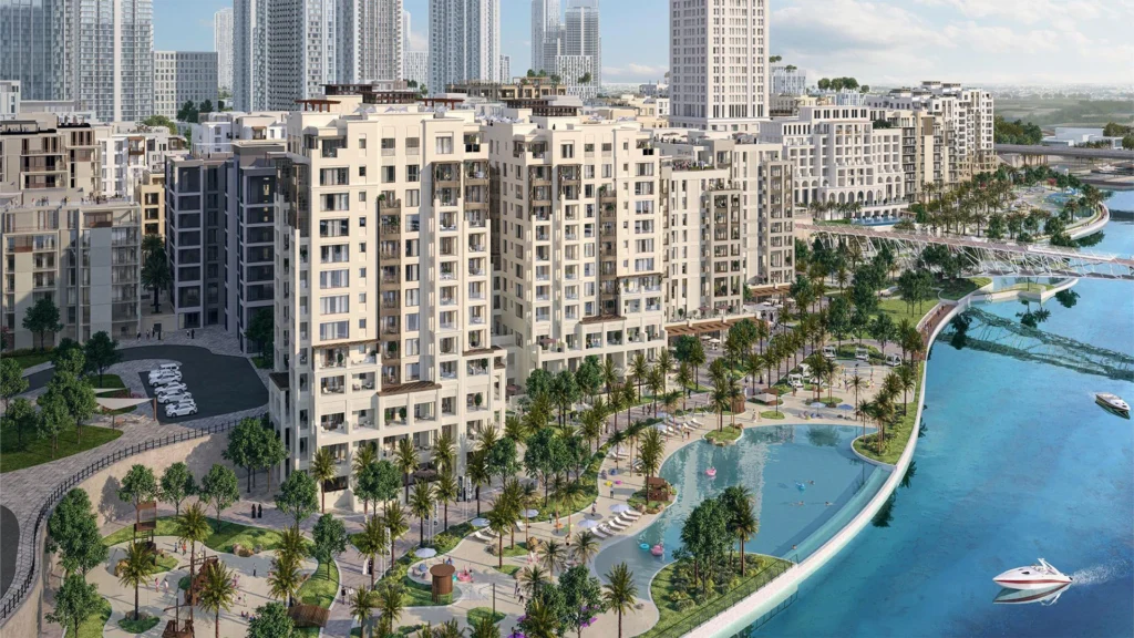 Summer at Creek Beach by Emaar Properties in Dubai Creek Harbour featured