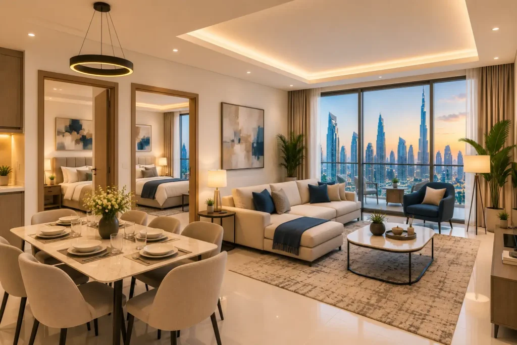 2 Bedroom Furnished Apartments