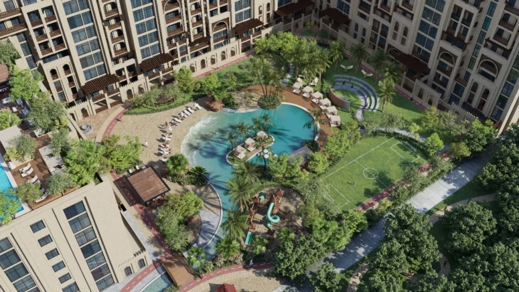 Bab Al Qasr Residence 77 by Burtville Developments at Masdar City feature image